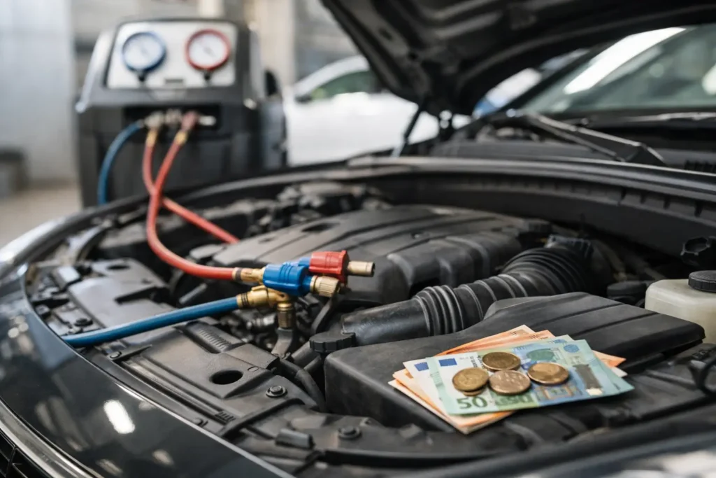 Airco auto bijvullen kosten: wat betaalt u?