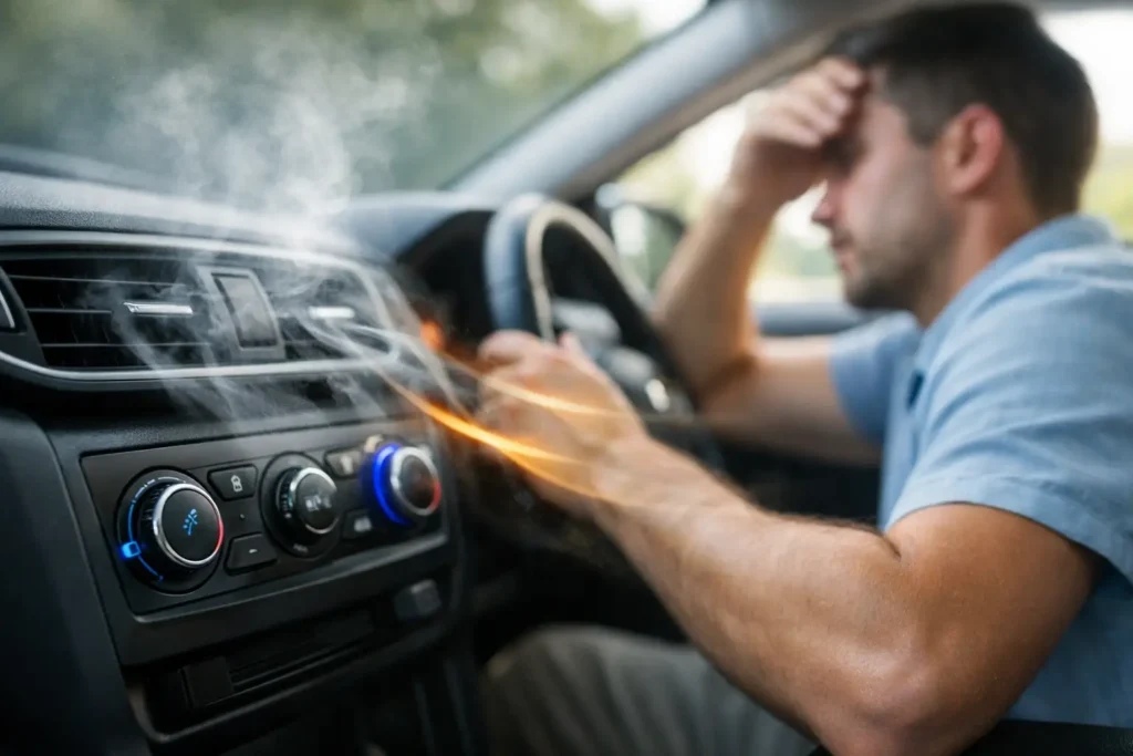 Waarom airco auto niet koud wordt