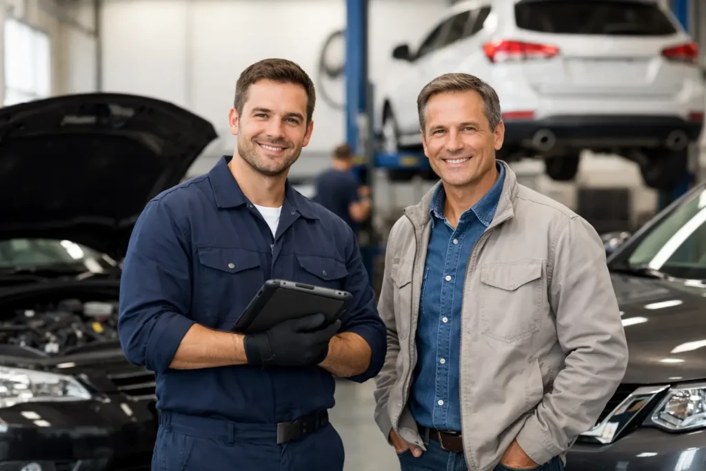 Betrouwbare autogarage voor alle merken kiezen