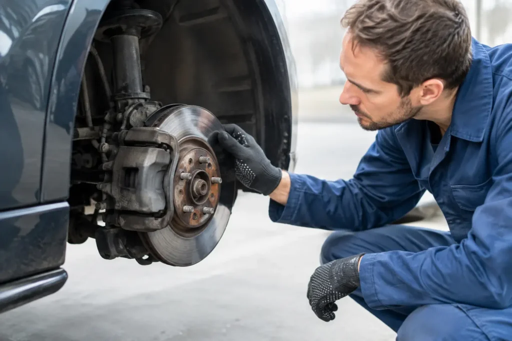 Vijf oorzaken van slechte remwerking in uw auto